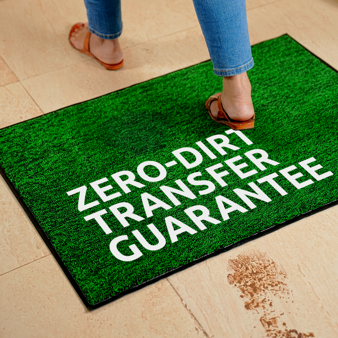 UltiClean Soft Tread Dirt & Wetness Lock Floor Mat - Green