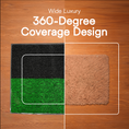 Load image into Gallery viewer, Hybrid Dual-Zone Smart Door Mat for Homes - Black Green