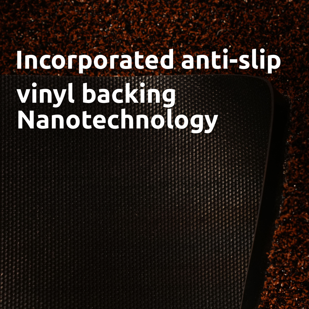 UltiScrape - Dirt Scraper Outdoor Entrance Mat - Brown