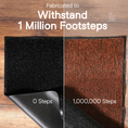Load image into Gallery viewer, Hybrid Dual-Zone Smart Door Mat for Homes - Black Brown