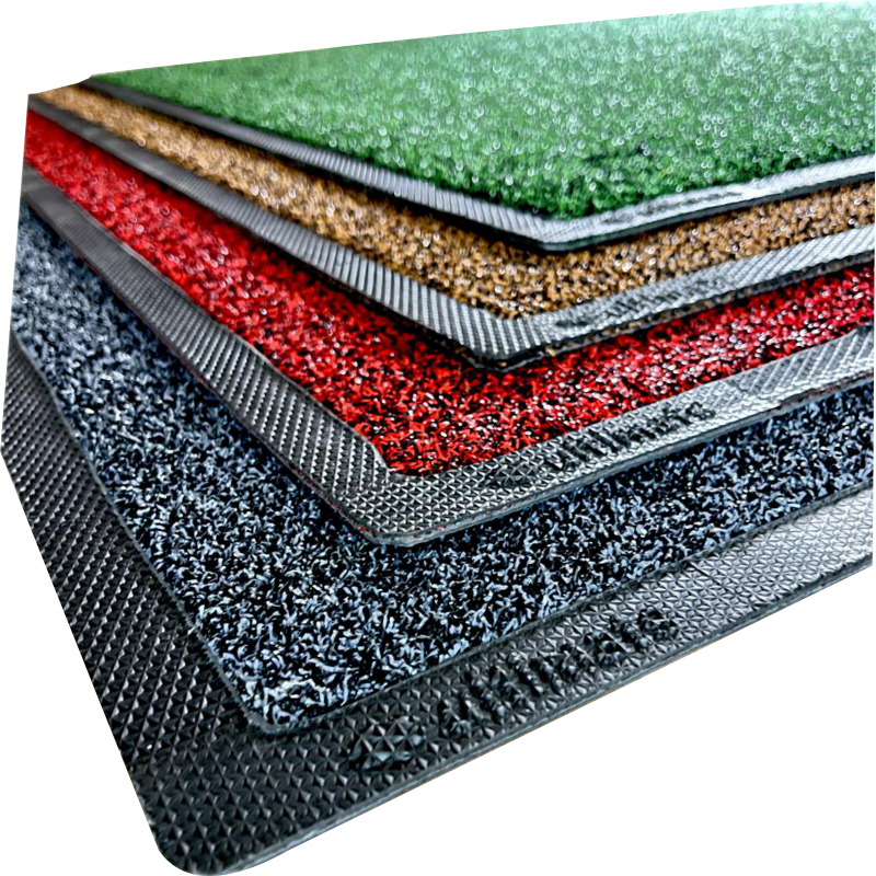 UltiScrape assorted mats shown with double compressed borders in any size by Ultimats