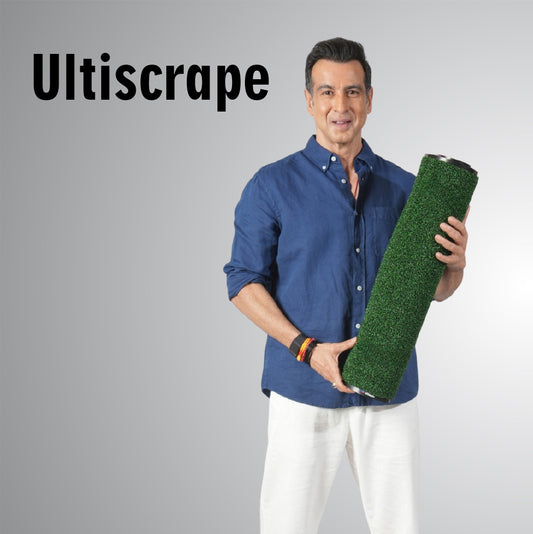 UltiScrape - Dirt Scraper Outdoor Entrance Mat - Grey