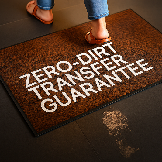 UltiClean Soft Tread Dirt & Wetness Lock Floor Mat - Brown