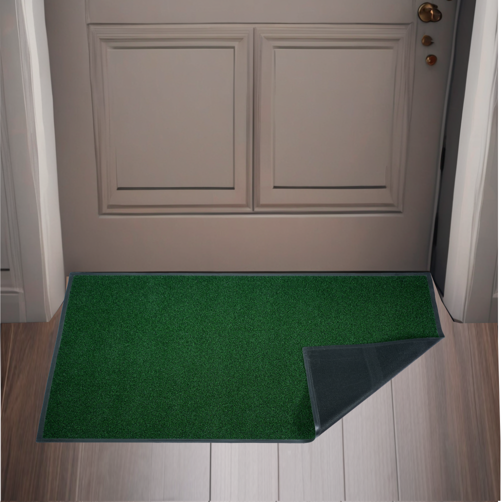 UltiScrape Green mat at door