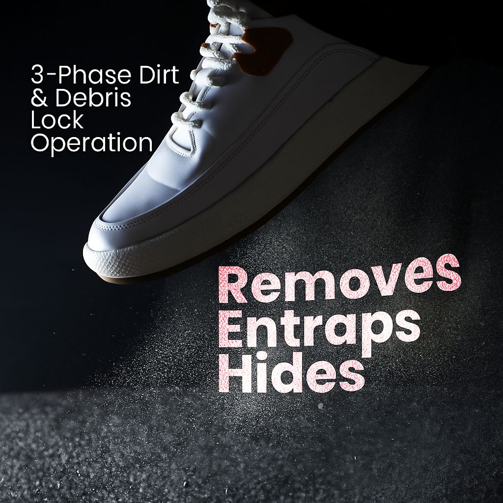 UltiScrape - Dirt Scraper Outdoor Entrance Mat - Grey