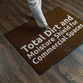 Load image into Gallery viewer, UltiScrub Heavy Traffic DualTread Barrier Mat - Earth Brown