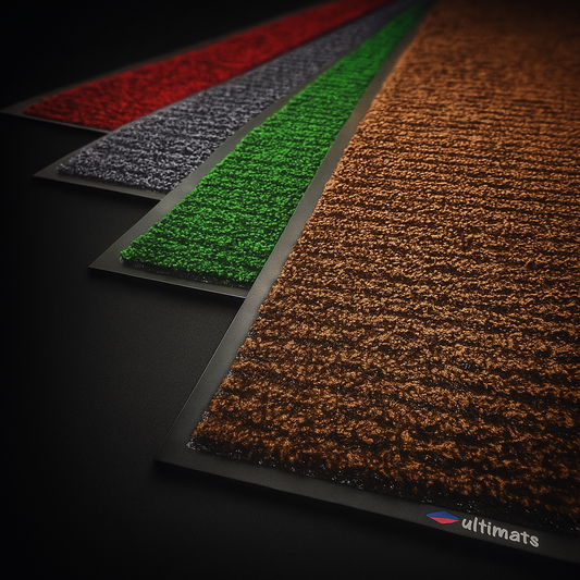 UltiWipe CleanScrape All Weather Mat - Grey-Black