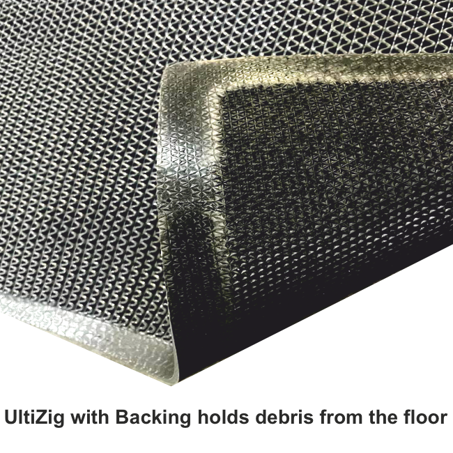 UltiZig Made-to-Measure Barrier Mat with Backing