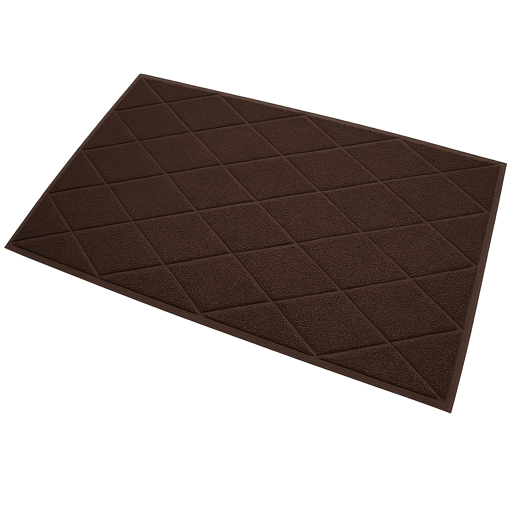 Diamond Vinyl Looped Large Mat 30" x 48"