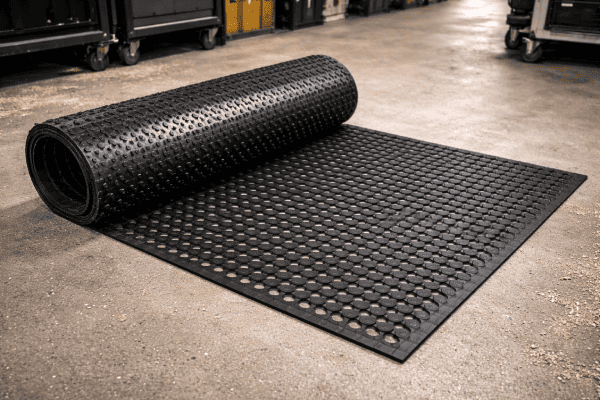 Rubber vs. Vinyl vs. Foam Mats: The Best Choice for Factory Floor Solutions