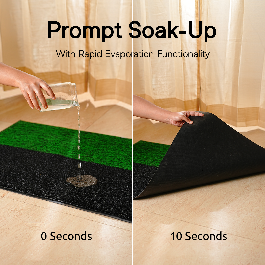 Dual Function Foot Mat Hybrid dual performance floor mat by Ultimats