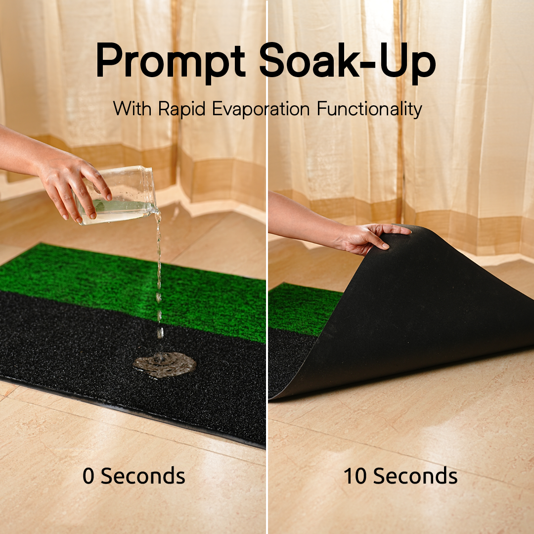 Hybrid Dual-Zone Smart Mat - Black Green