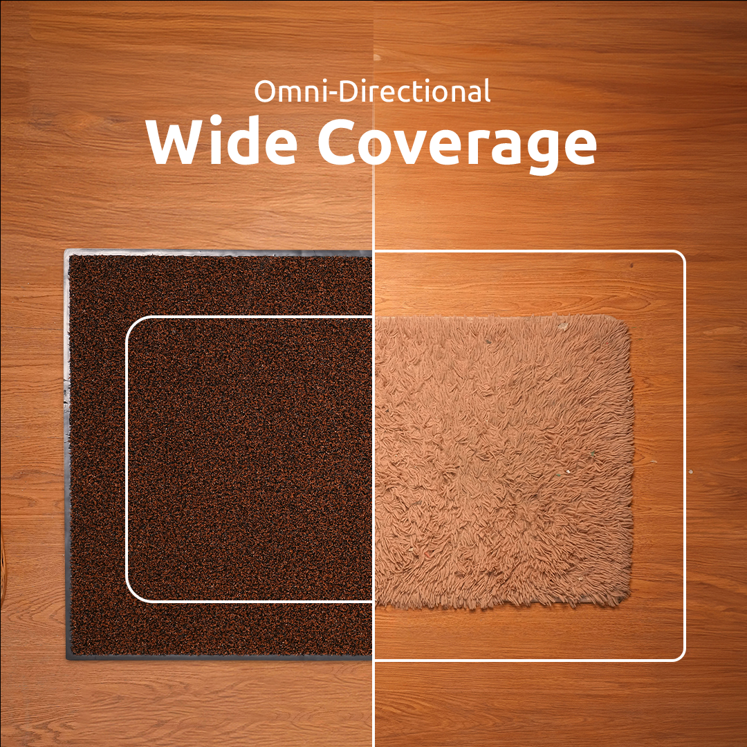 Ultiscrape brown mat wide coverage