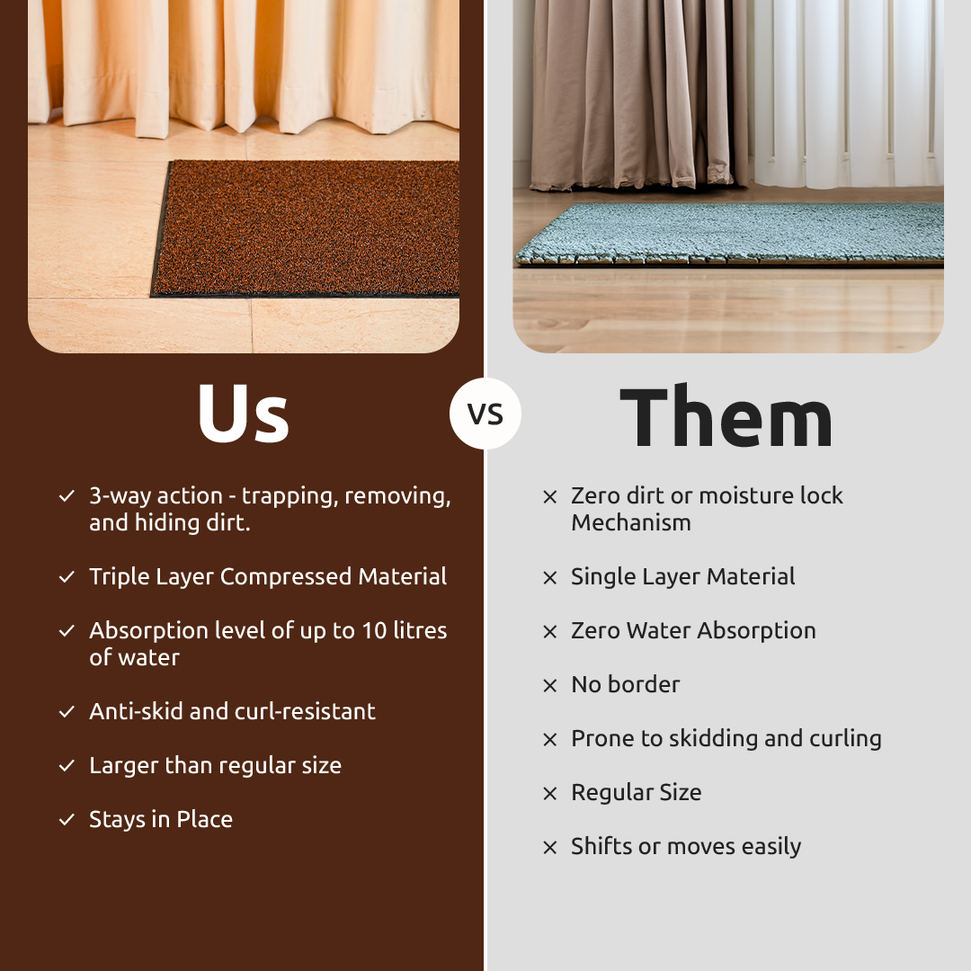 ultiscrape brown mat comparison