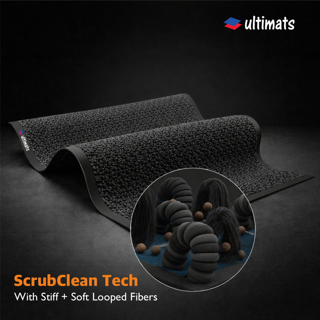 UltiScrub Heavy Traffic DualTread Barrier Matting
