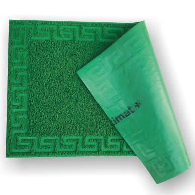 Greek Key mat green by Ultimats