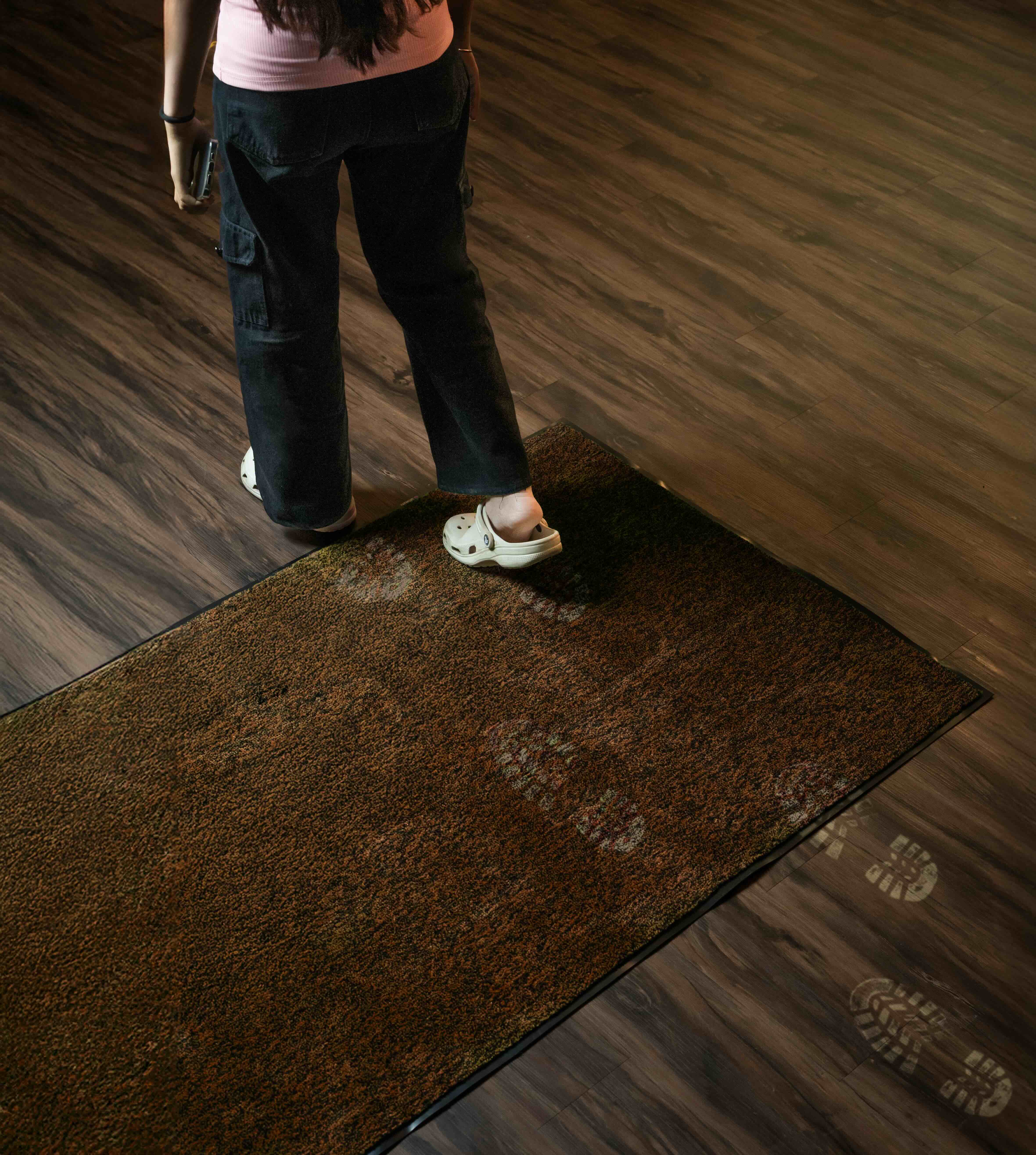 UltiClean Soft Tread Dirt & Wetness Lock Floor Mat - Brown