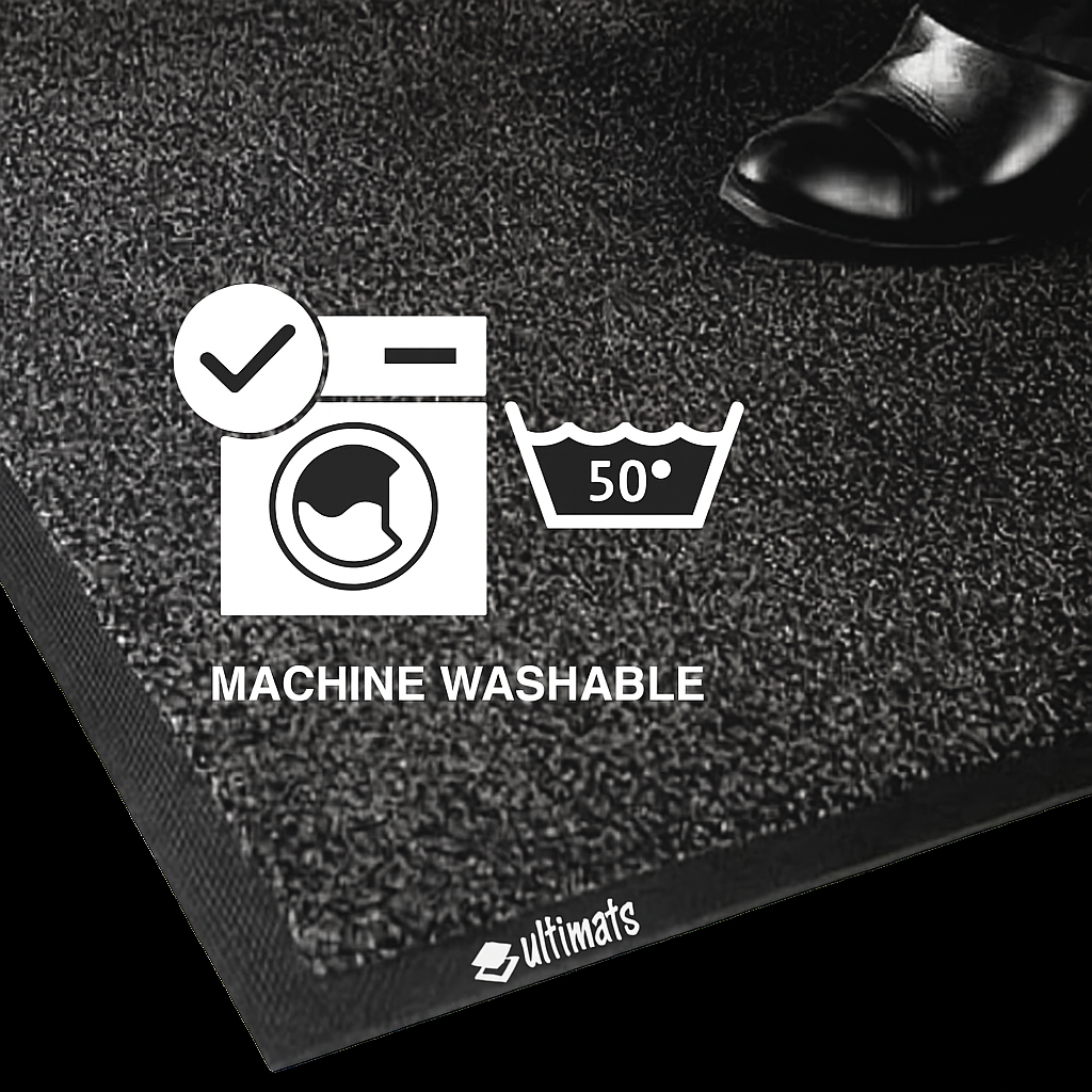 UltiDure AntiSlip Customizable Commercial Mat - Dark Grey
