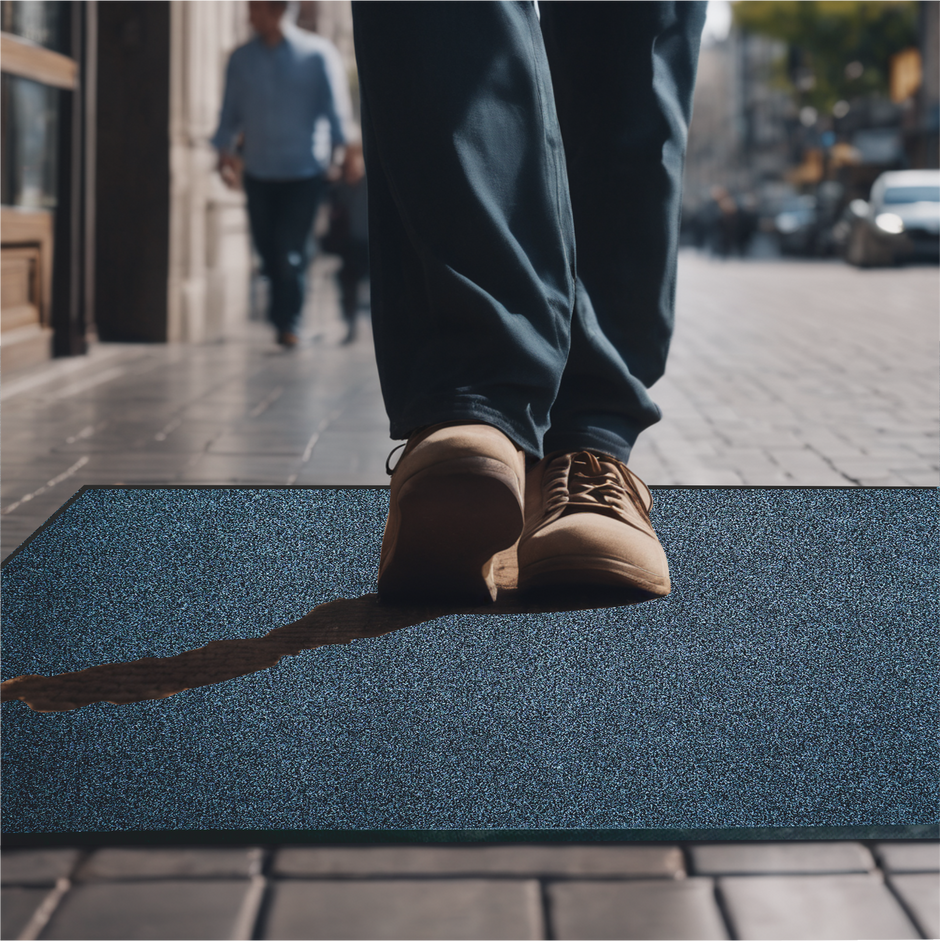 UltiScrape ToughTread Scraper Doormat - Grey