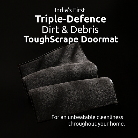 UltiScrape ToughTread Scraper Doormat - Grey