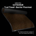 Load image into Gallery viewer, UltiScrub Heavy Traffic DualTread Barrier Mat - Earth Brown
