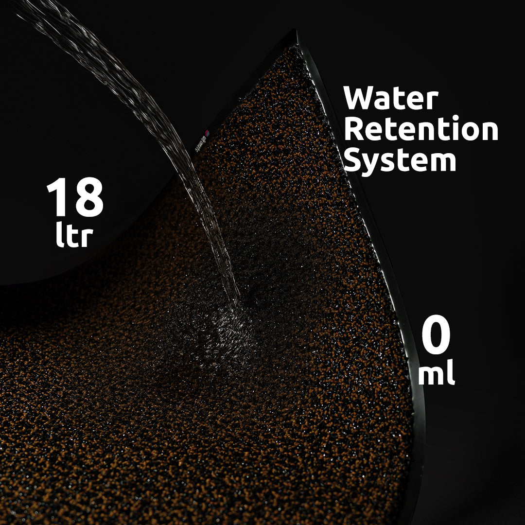 UltiScrub Heavy Traffic DualTread Barrier Mat - Earth Brown