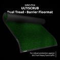 Load image into Gallery viewer, UltiScrub Heavy Traffic DualTread Barrier Mat - Forest Green
