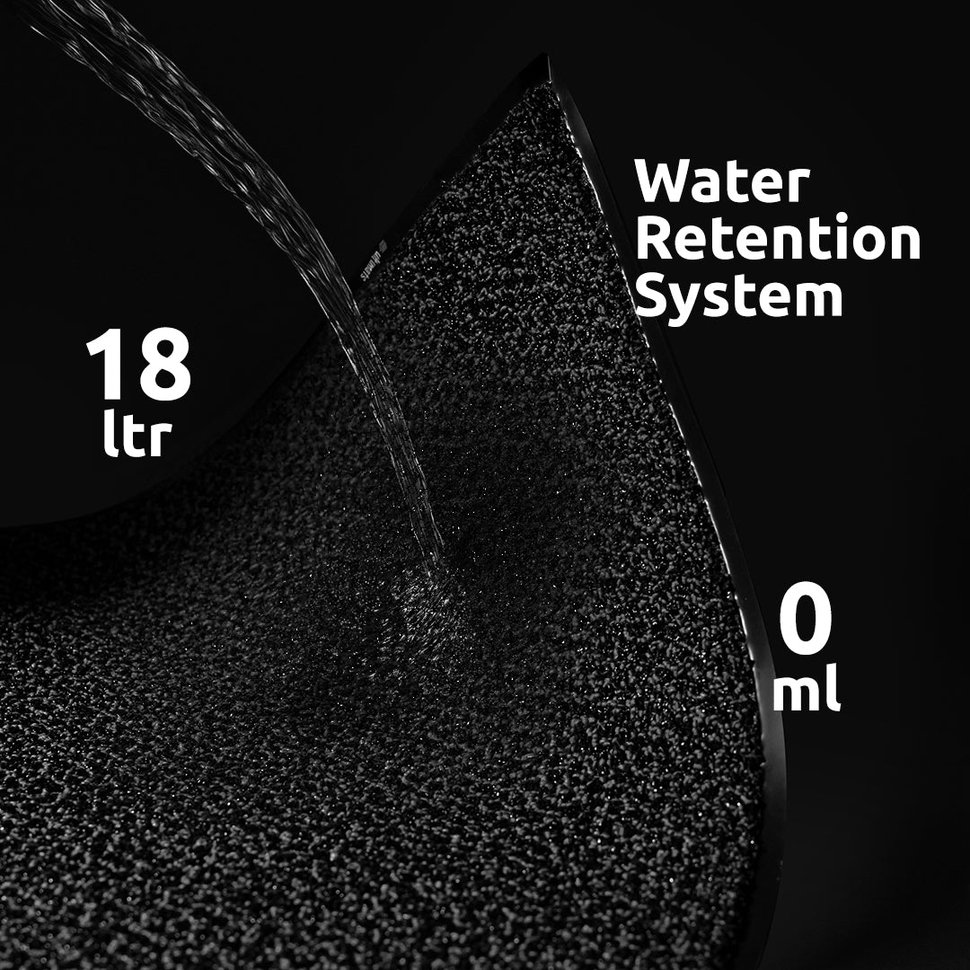 UltiScrub Heavy Traffic DualTread Barrier Mat - Charcoal Noir