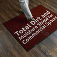 Load image into Gallery viewer, UltiScrub Heavy Traffic DualTread Barrier Mat - Crimson Red
