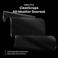 Load image into Gallery viewer, UltiWipe CleanScrape All Weather Mat - Grey-Black
