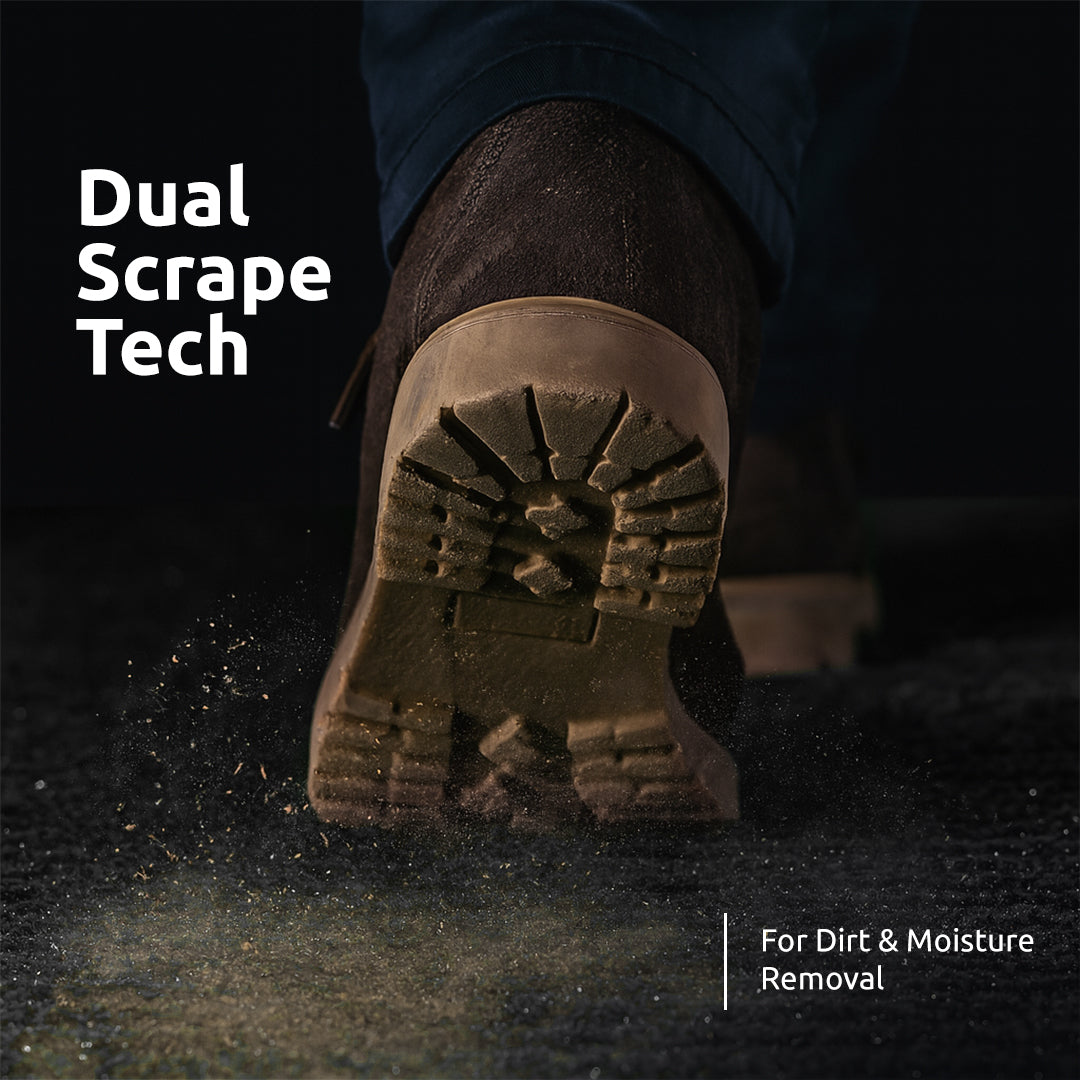 UltiWipe CleanScrape All Weather Mat - Grey-Black